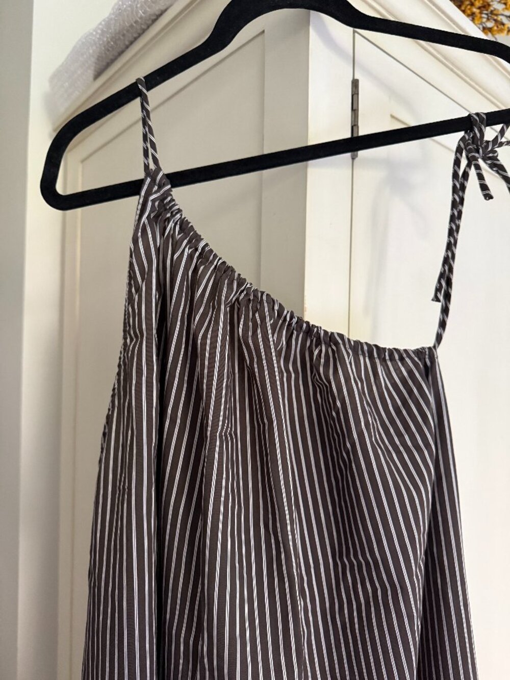 NWT DISSH Palma Bitter Choc Silk Blend Maxi Dress, Size US 4 - Picture 6 of 7